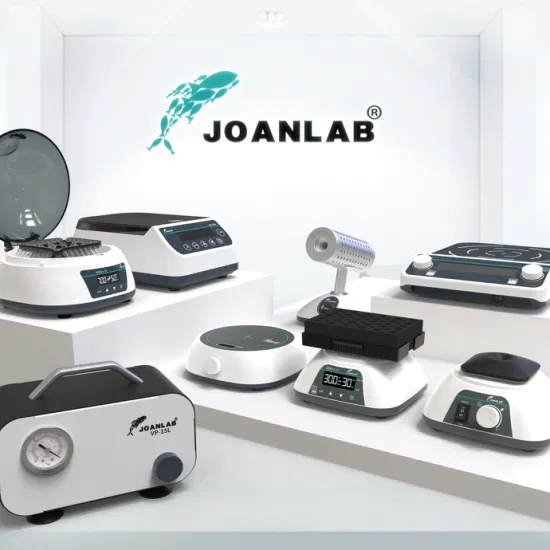 Agitador orbital Joanlab Desktop Laboratory com plataformas